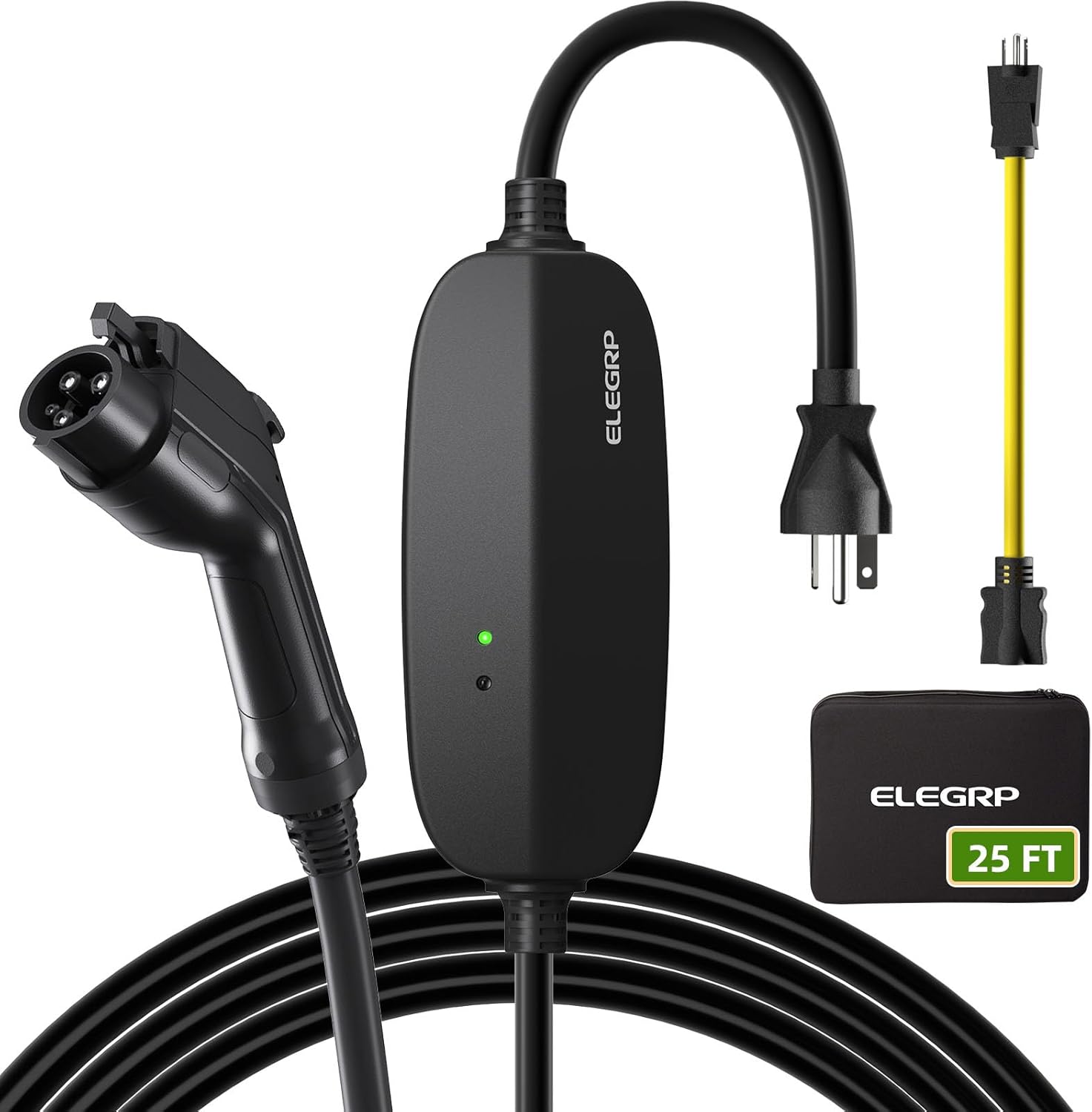 Type 2 Charger - ELEGRP J1772 Ac Fast EV Car