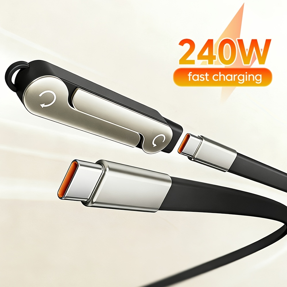 2‑in‑1 Type‑C Male to Female A - Type 2 Charger recension och pris