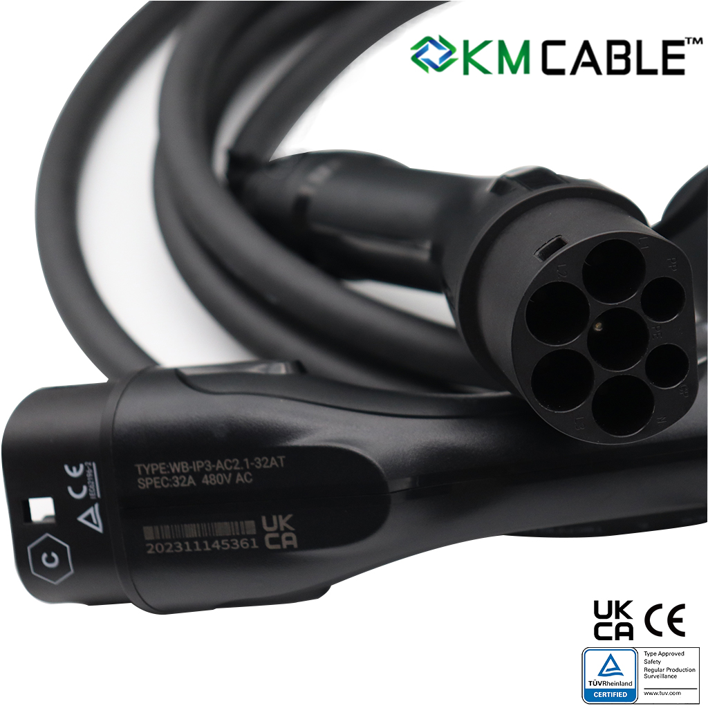 Wholesale 22kW 32A Type 2 to T - Ev Charging Cable recension och pris