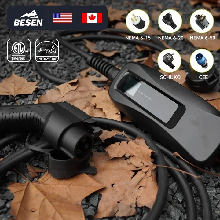 BESEN 8.8kW Portable Type 1 EV - Portable Ev Charger recension och pris