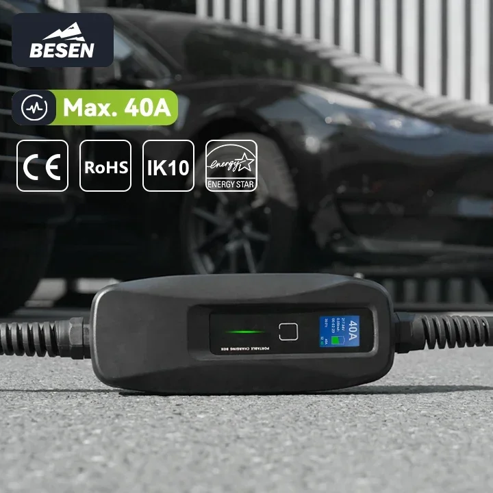 BESEN 8.8kW Portable Type 1 EV - Portable Ev Charger recension och pris