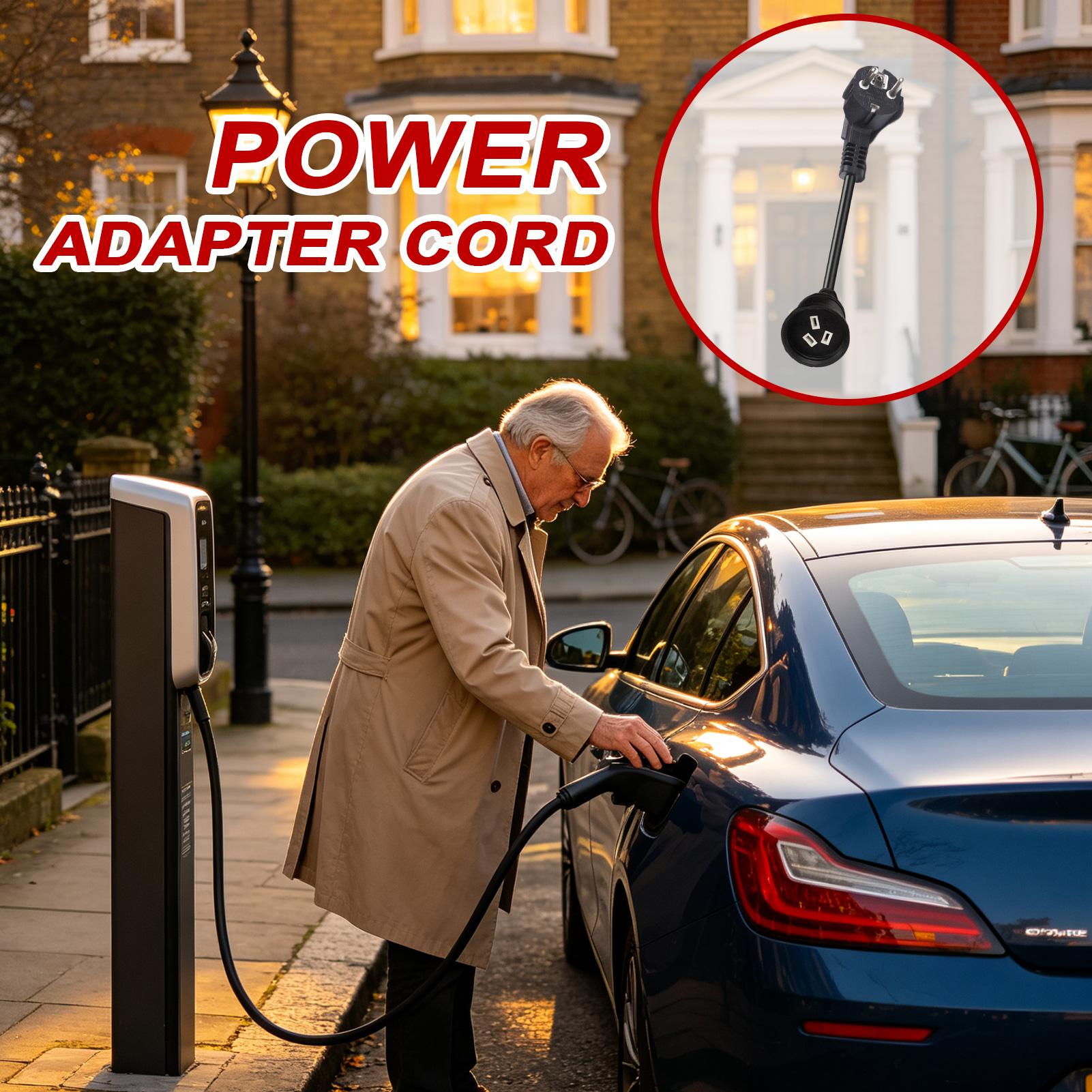 Ev Extension Cord 10a Plug To  - Ev Charging Cable recension och pris