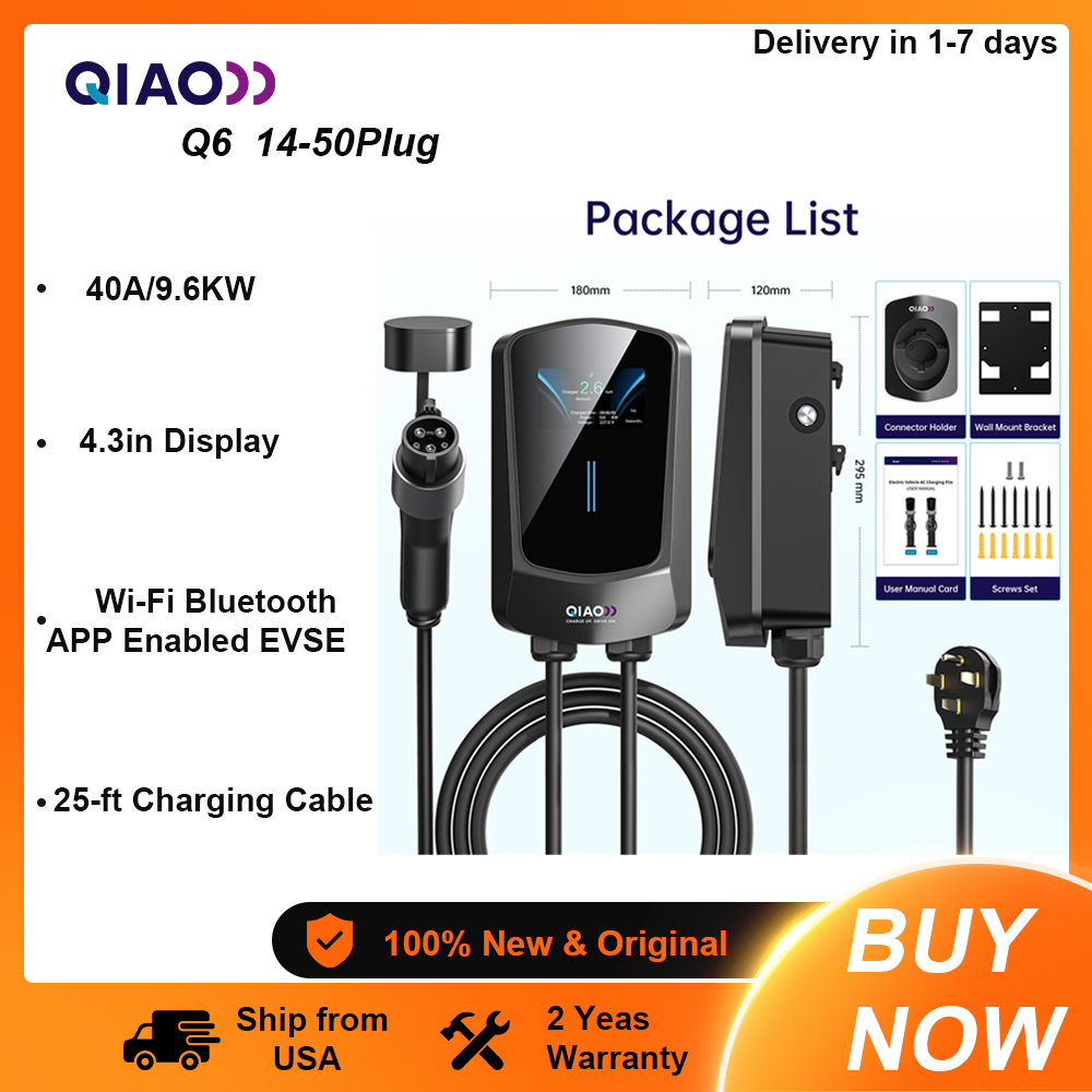 QIAO Level 2 Electric Vehicle  - Home Ev Charger recension och pris