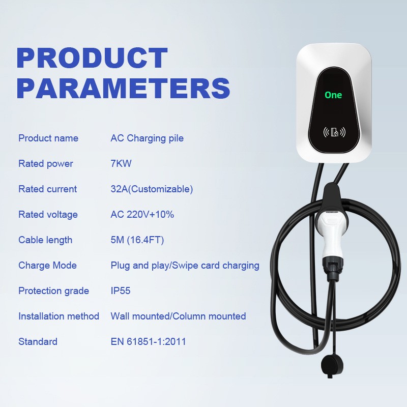European-standard 7kW Type 2 E - Type 2 Charger recension och pris