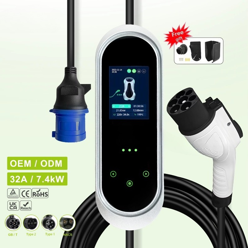 Portable EV Charger GB/T High  - Ev Charger recension och pris