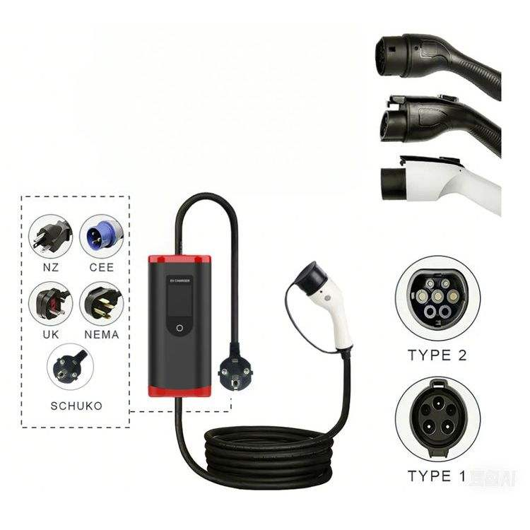 7kw Type 2 (IEC 62196)Portable - Type 2 Charger recension och pris