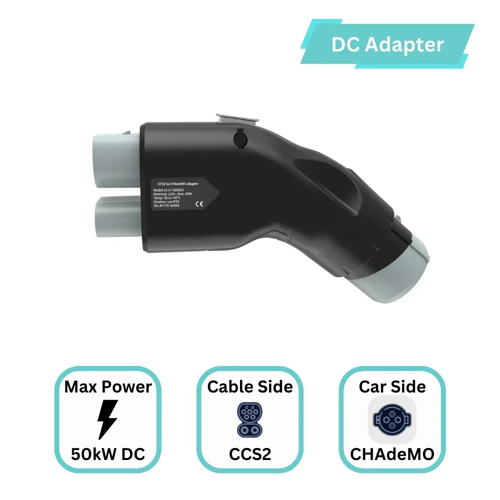 New Ready to Ship CCS2 to CHAd - Ev Charger Adapter recension och pris