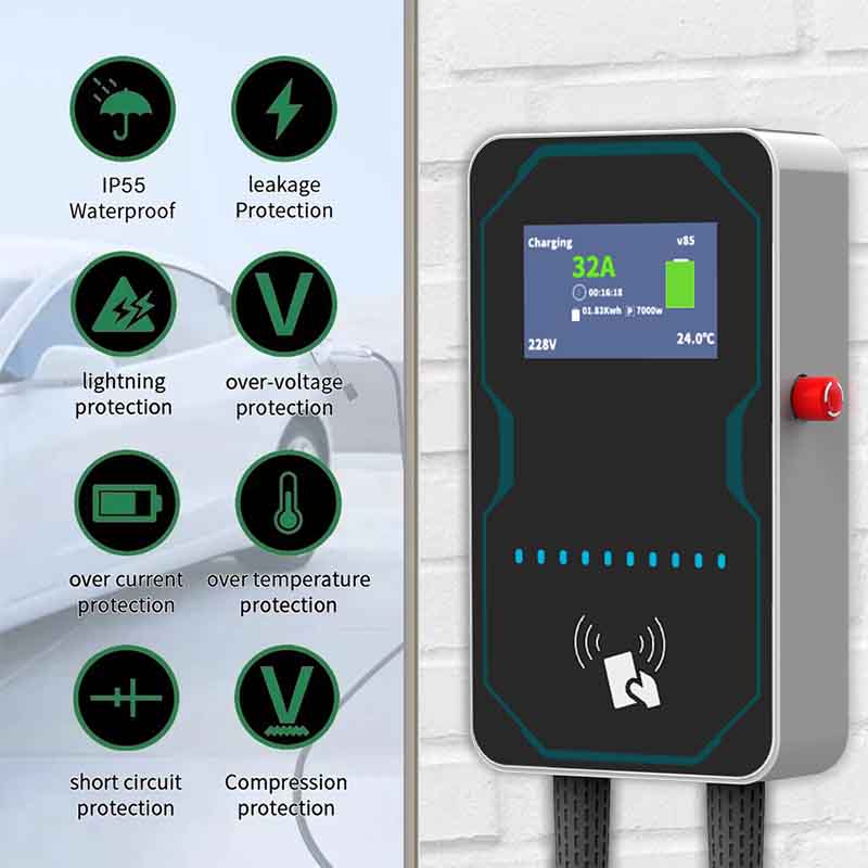 WUFEN EVSE Wallbox EV Car Char - Wallbox Ev recension och pris