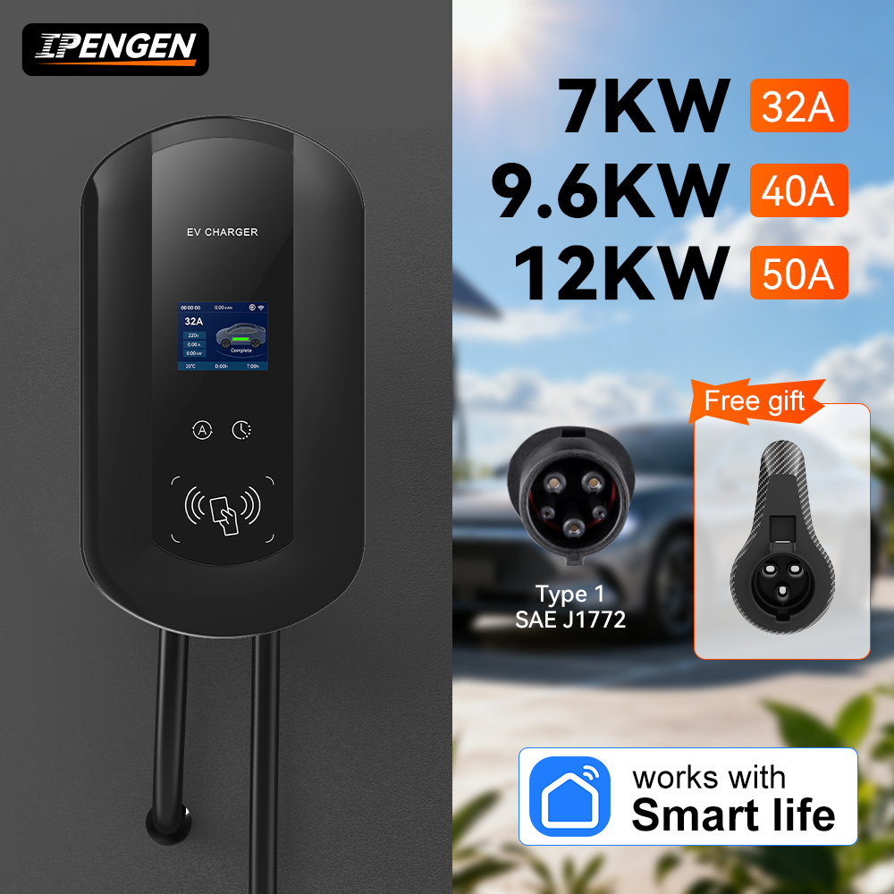 IPENGEN 32A/40A/50A EV Chargin - Wallbox Ev recension och pris